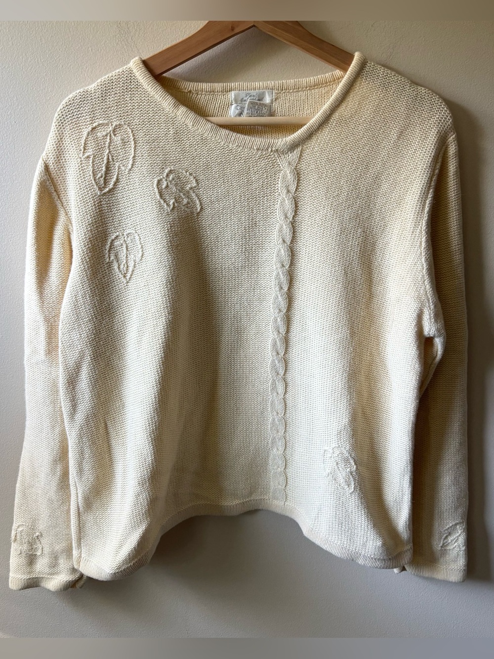 Christopher & Banks 2002 Hand Embroidered Sweater